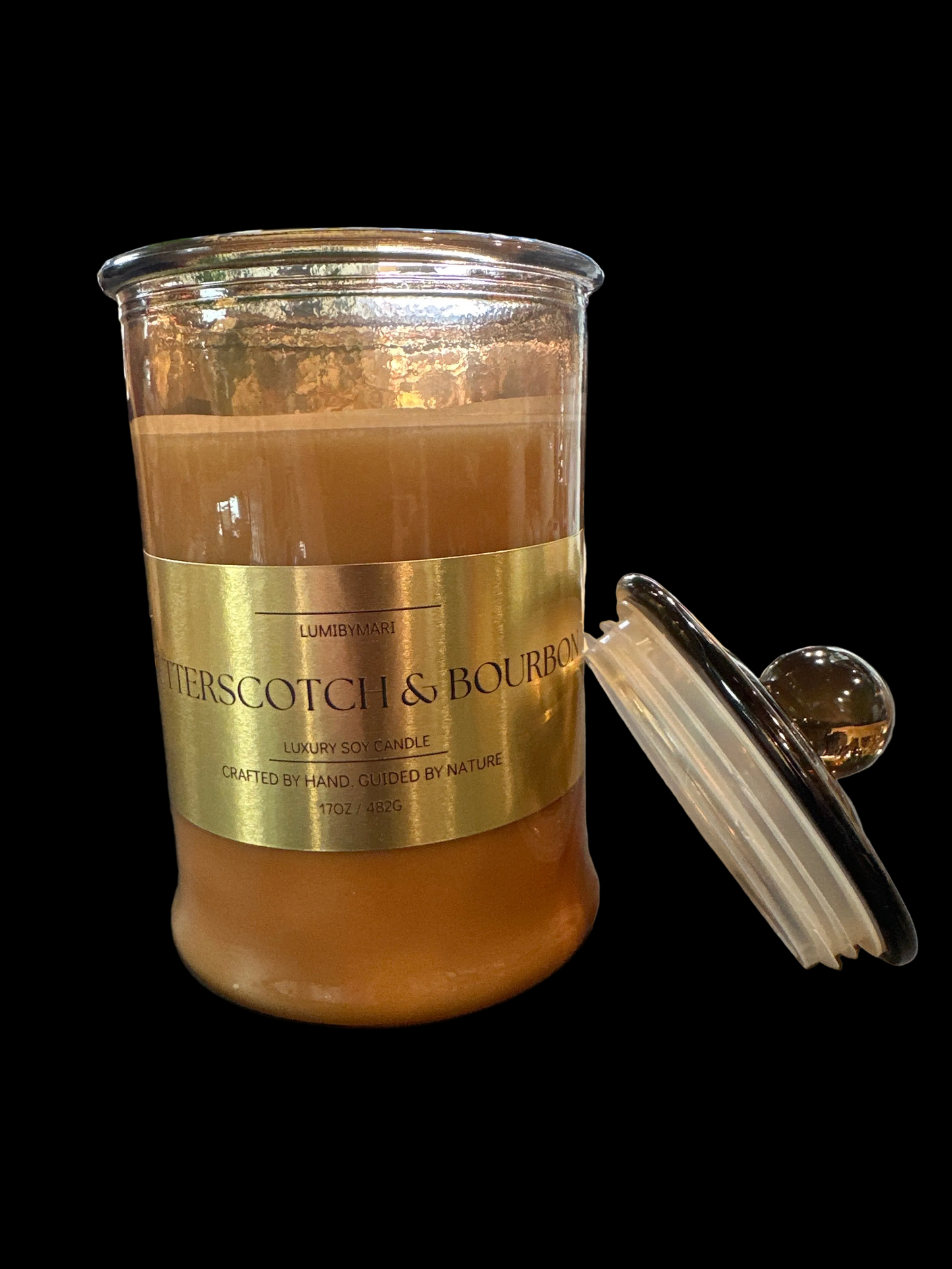 Butterscotch & Bourbon Apothecary Soy Candle