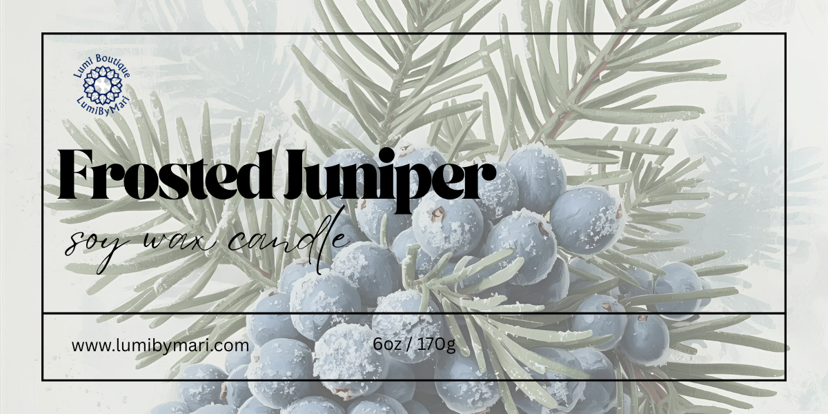 Frosted Juniper Soy Candle