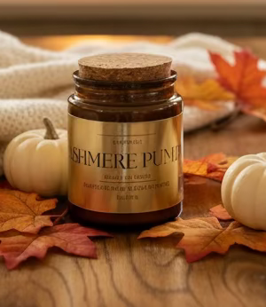 Cashmere Pumpkin Soy Candle