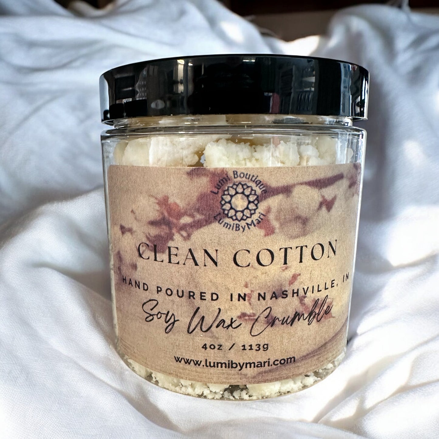 Clean Cotton Wax Melt Crumble