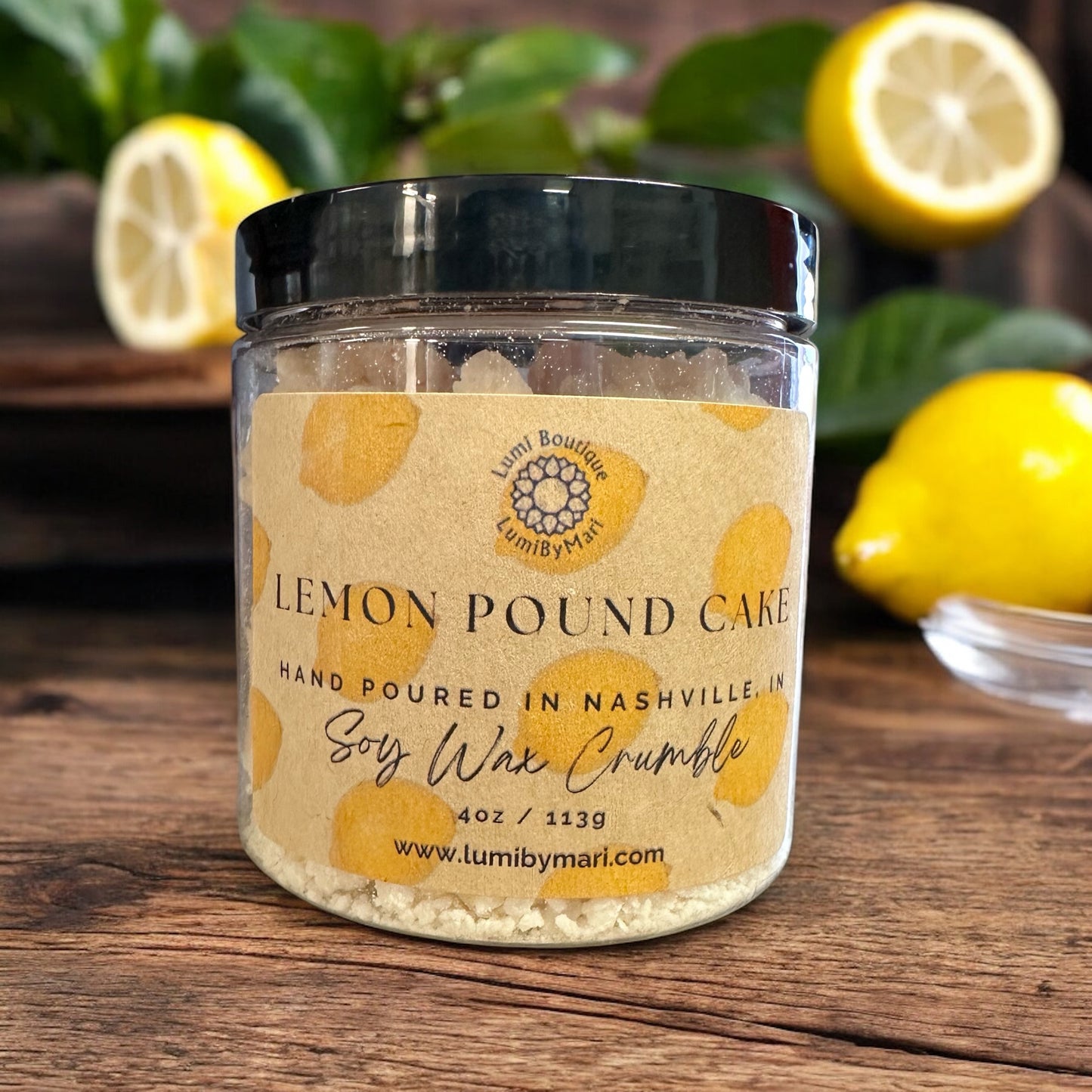 Lemon Pound Cake Wax Melt Crumble