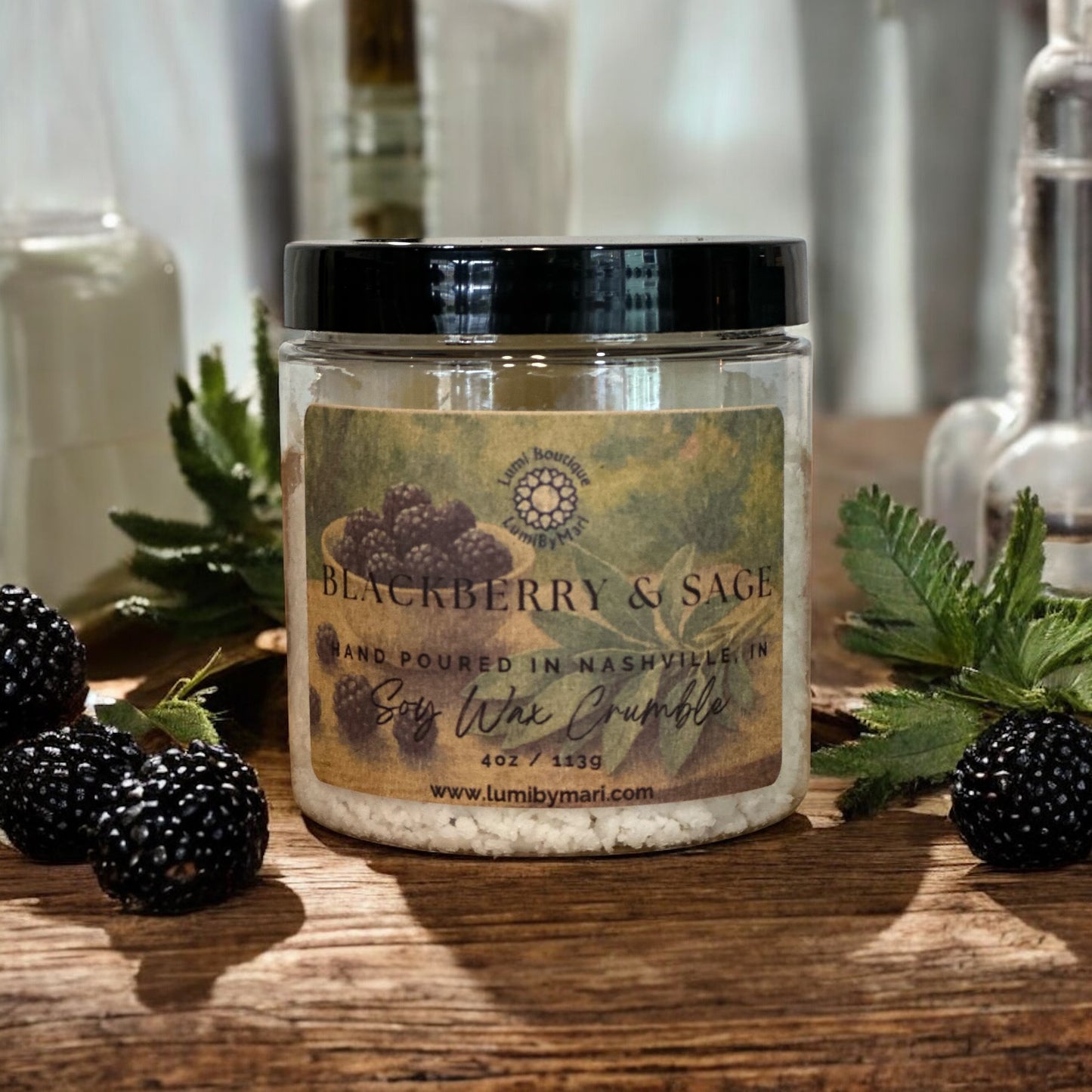 Blackberry & Sage Wax Melt Crumble