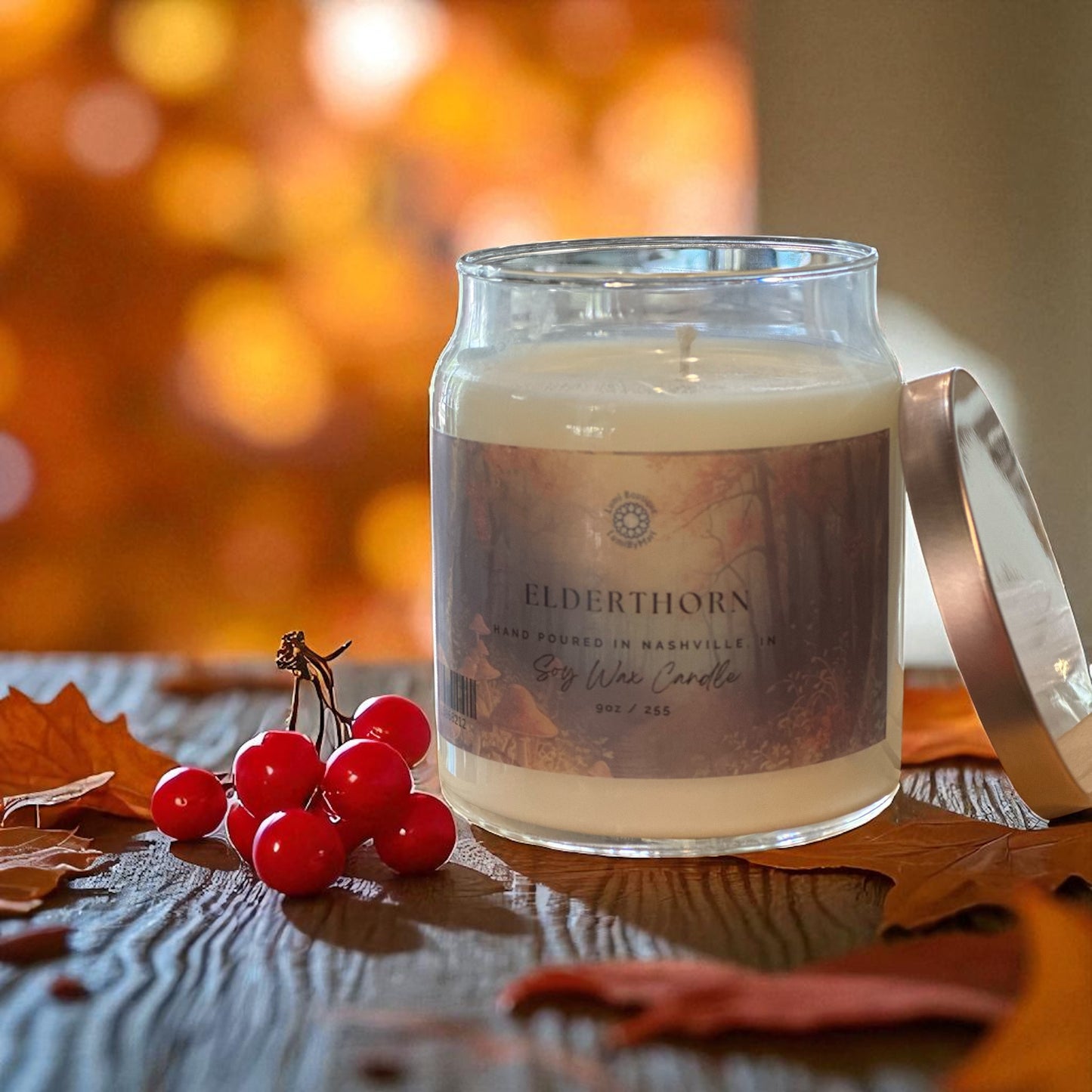 Elderthorn Soy Candle