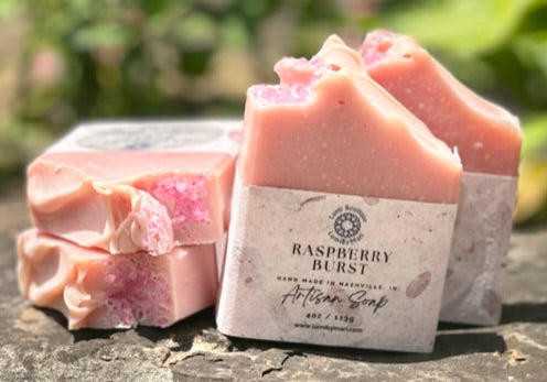 Raspberry Burst Artisan Soap