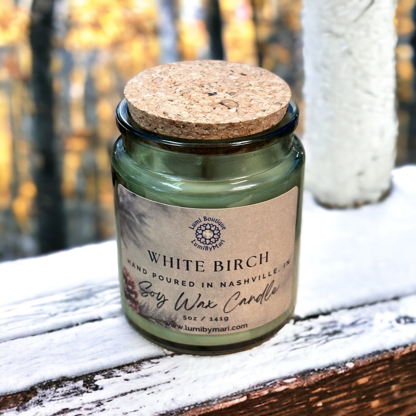 White Birch Soy Candle