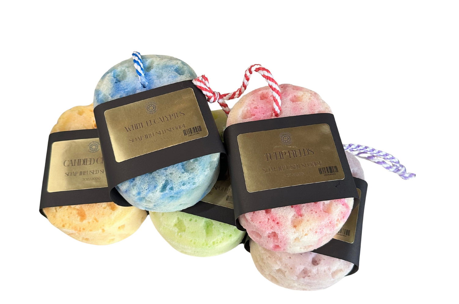 SOAP INFUSED SPONGES