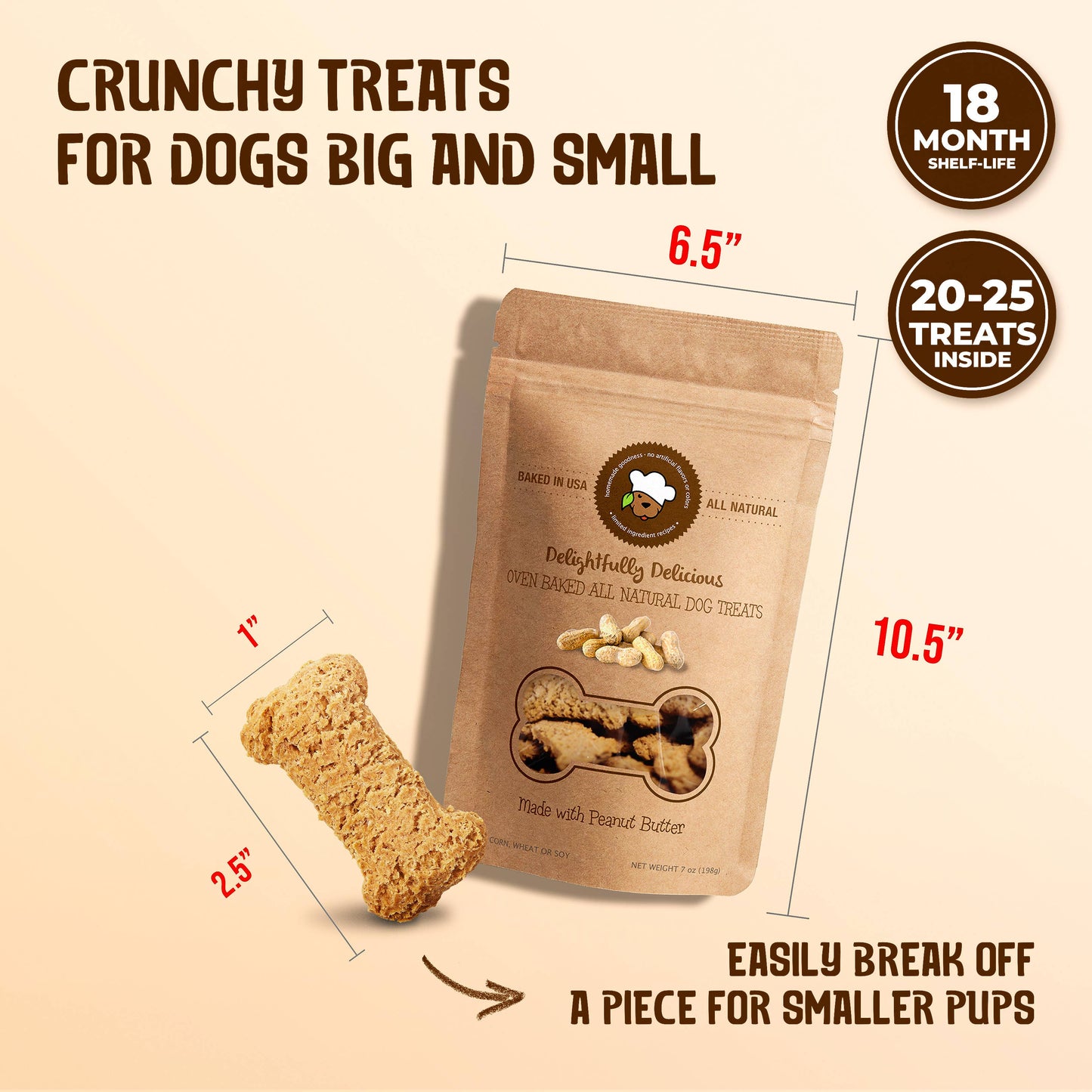 Peanut Butter Dog Treats