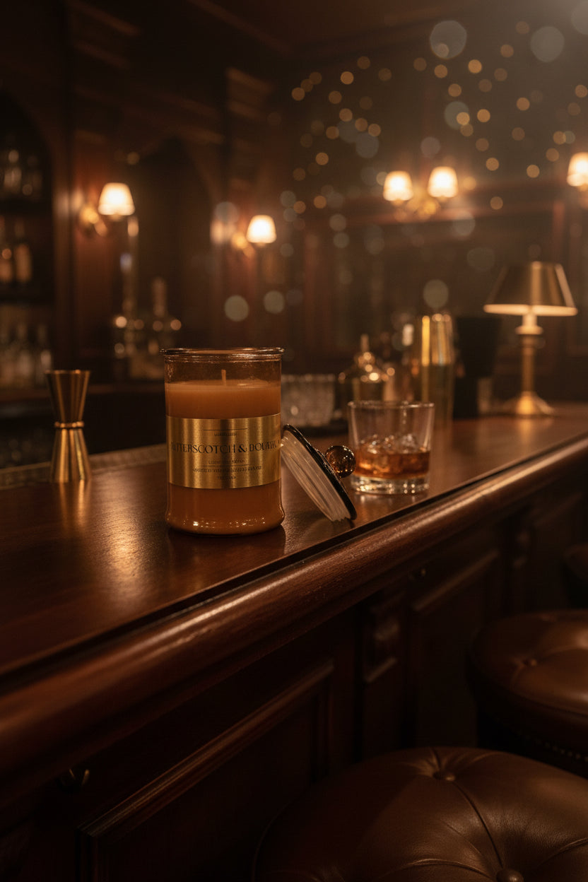 Butterscotch & Bourbon Apothecary Soy Candle