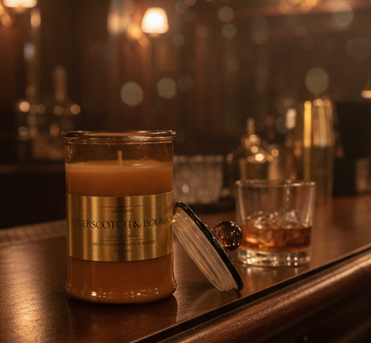 Butterscotch & Bourbon Apothecary Soy Candle