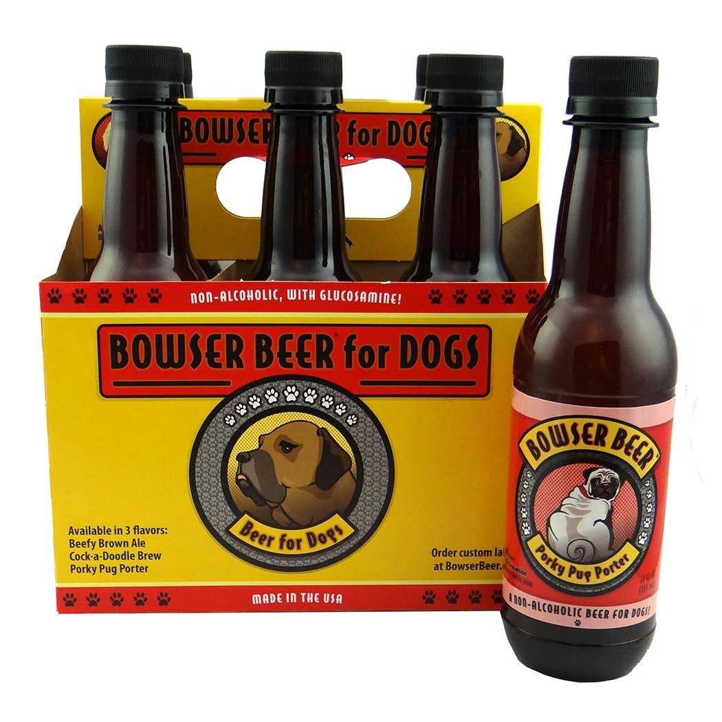 Porky Pug Porter Dog Beer