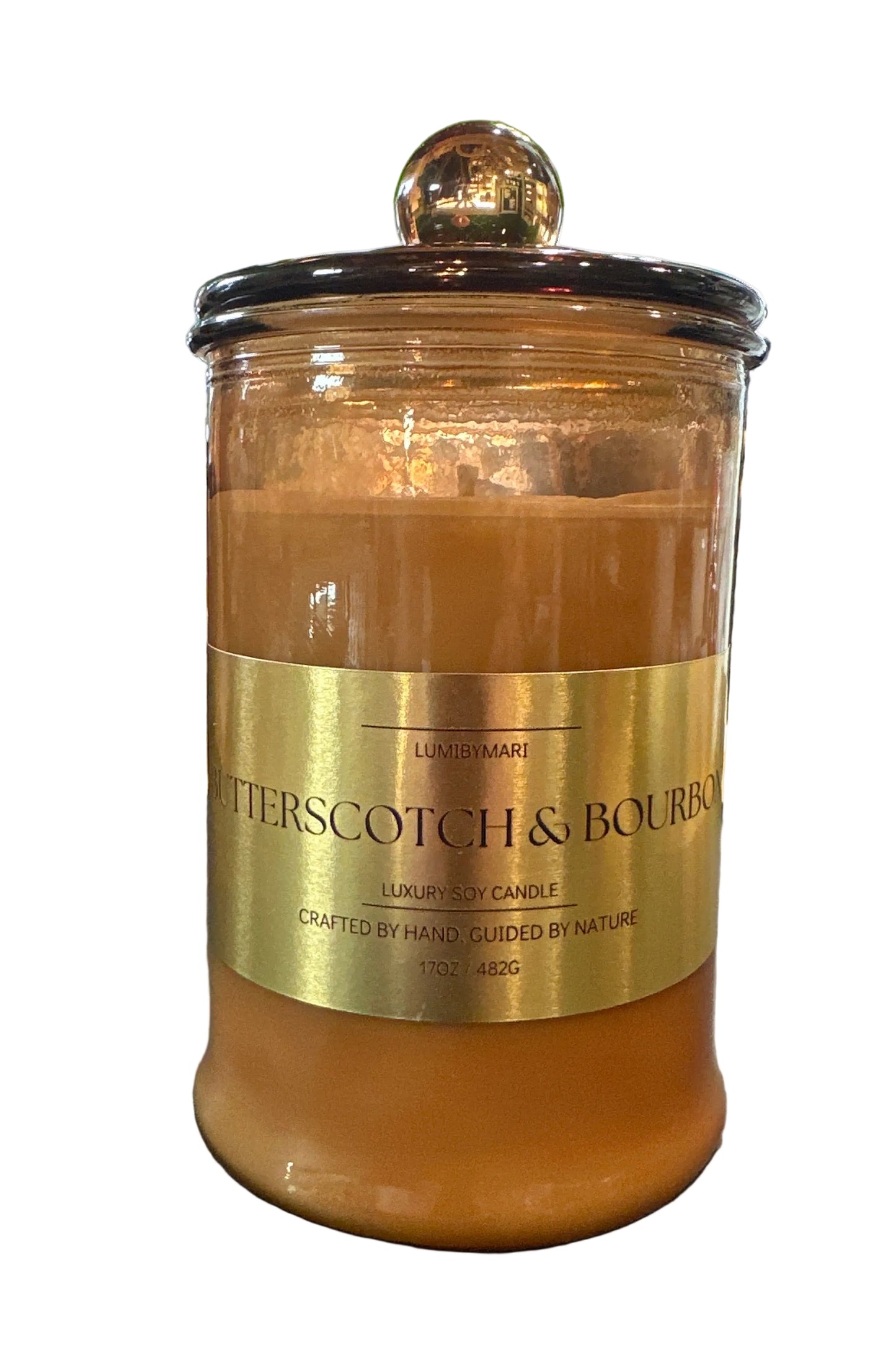 Butterscotch & Bourbon Apothecary Soy Candle