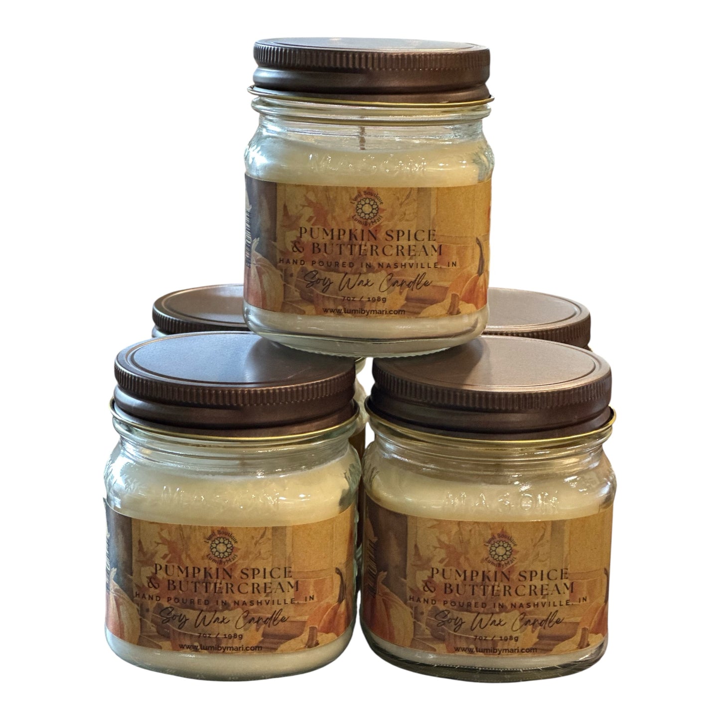 Cottage Mason Jar Soy Candle