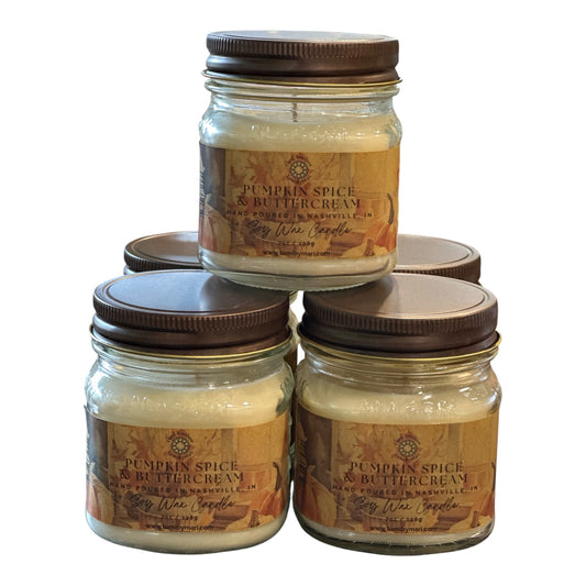 Cottage Mason Jar Soy Candle