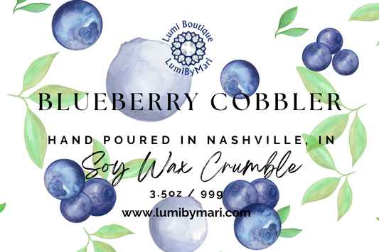 Blueberry Cobbler Wax Melt Crumble