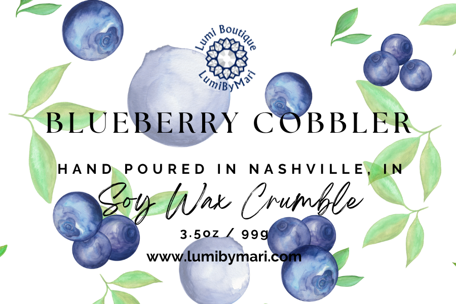 Blueberry Cobbler Wax Melt Crumble