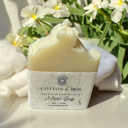 Cotton & Iris Artisan Soap