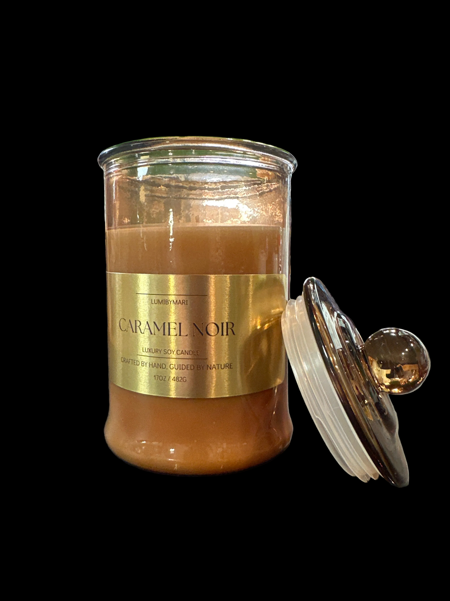 Caramel Noir Apothecary Soy Candle