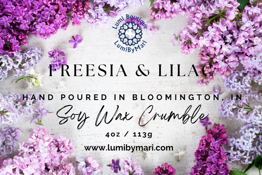 Freesia & Lilac Wax Melt Crumble