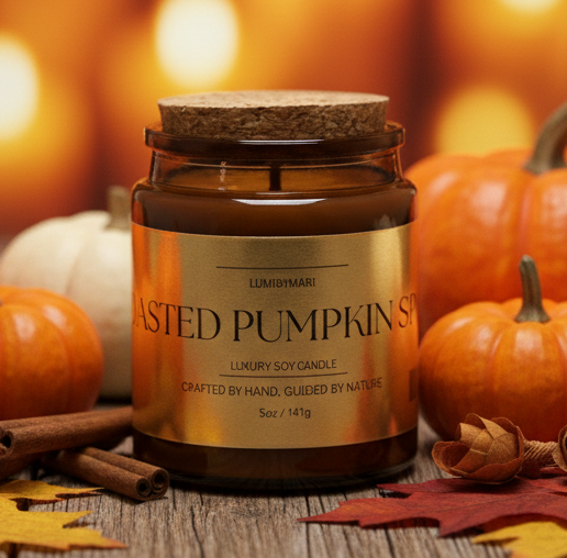 Toasted Pumpkin Spice Soy Candle