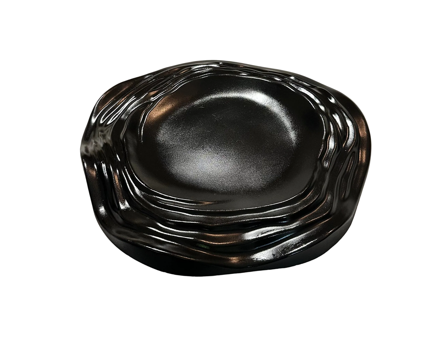 Ripples Candles & Trinkets Ceramic Resin Tray