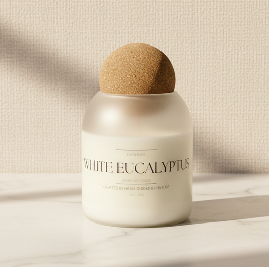 Bohemian Rose Soy Candle - Frosted White
