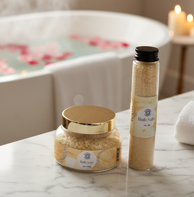 Candied Citrus Mineral Bath Salts