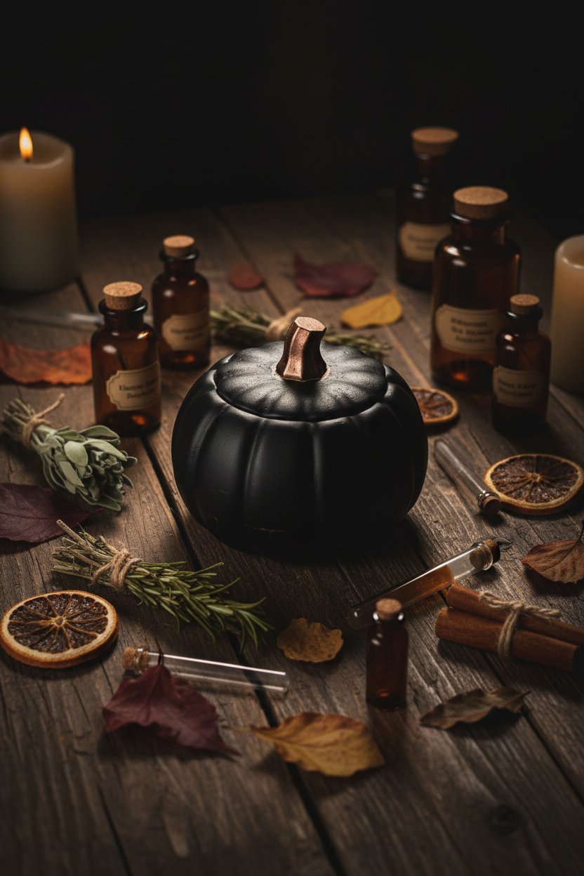 Ceramic Pumpkin Jar