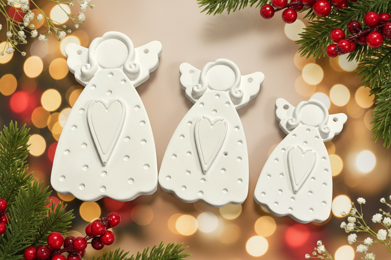 Angel Ornament Set