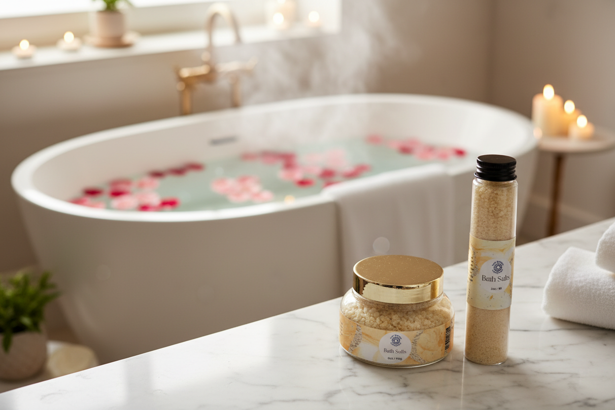 Candied Citrus Mineral Bath Salts