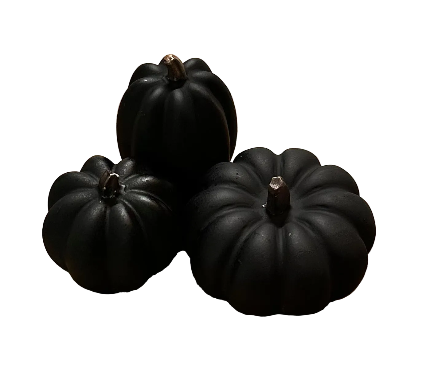 Set of 3 Mini Decorative Pumpkins