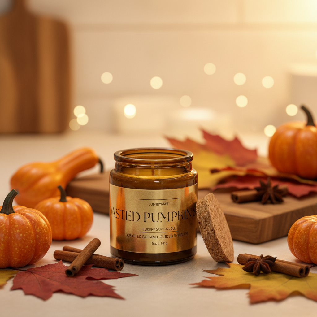 Toasted Pumpkin Spice Soy Candle