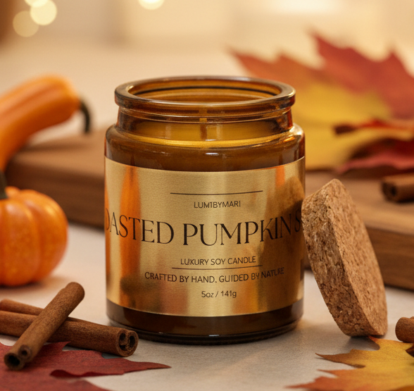 Toasted Pumpkin Spice Soy Candle