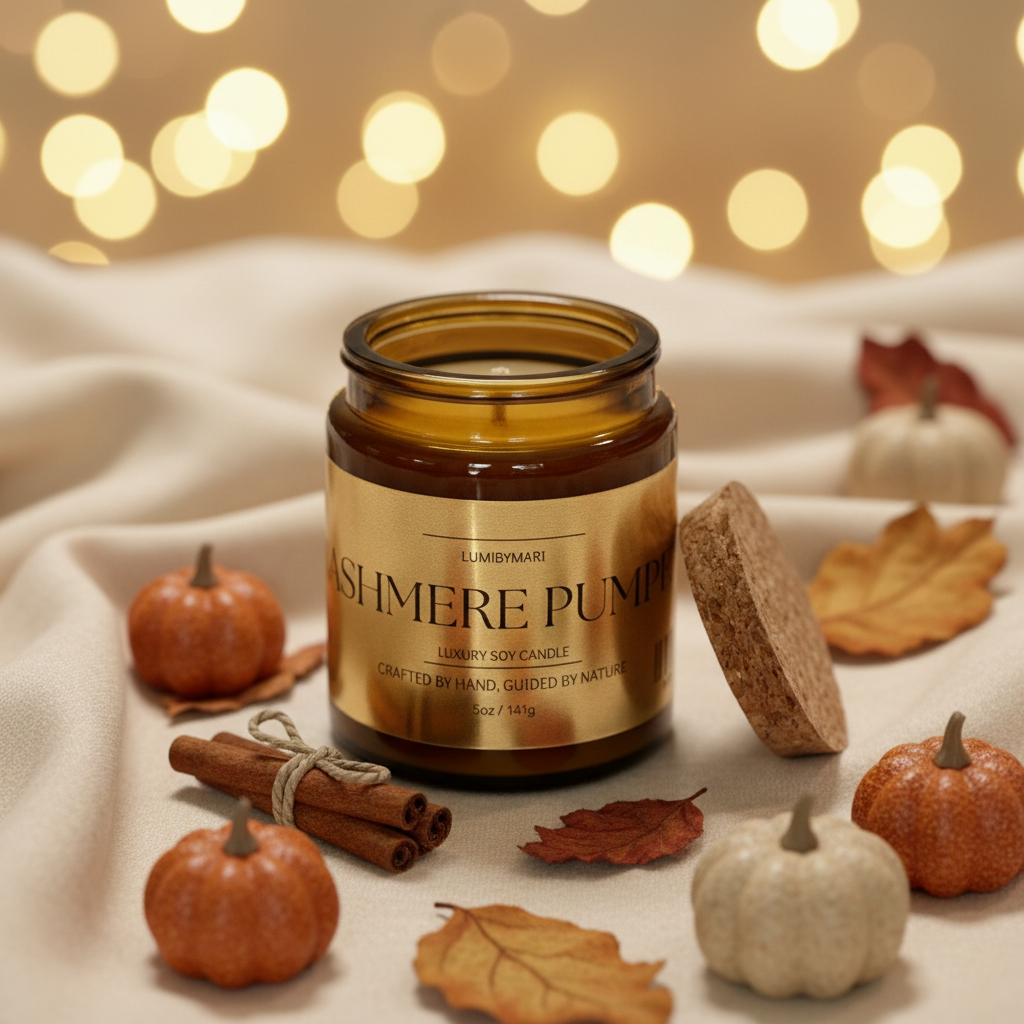 Cashmere Pumpkin Soy Candle