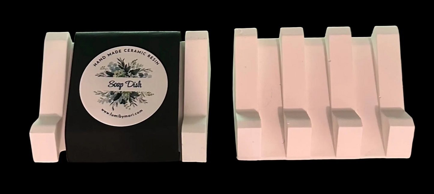 Ceramic Resin Soap Dish
