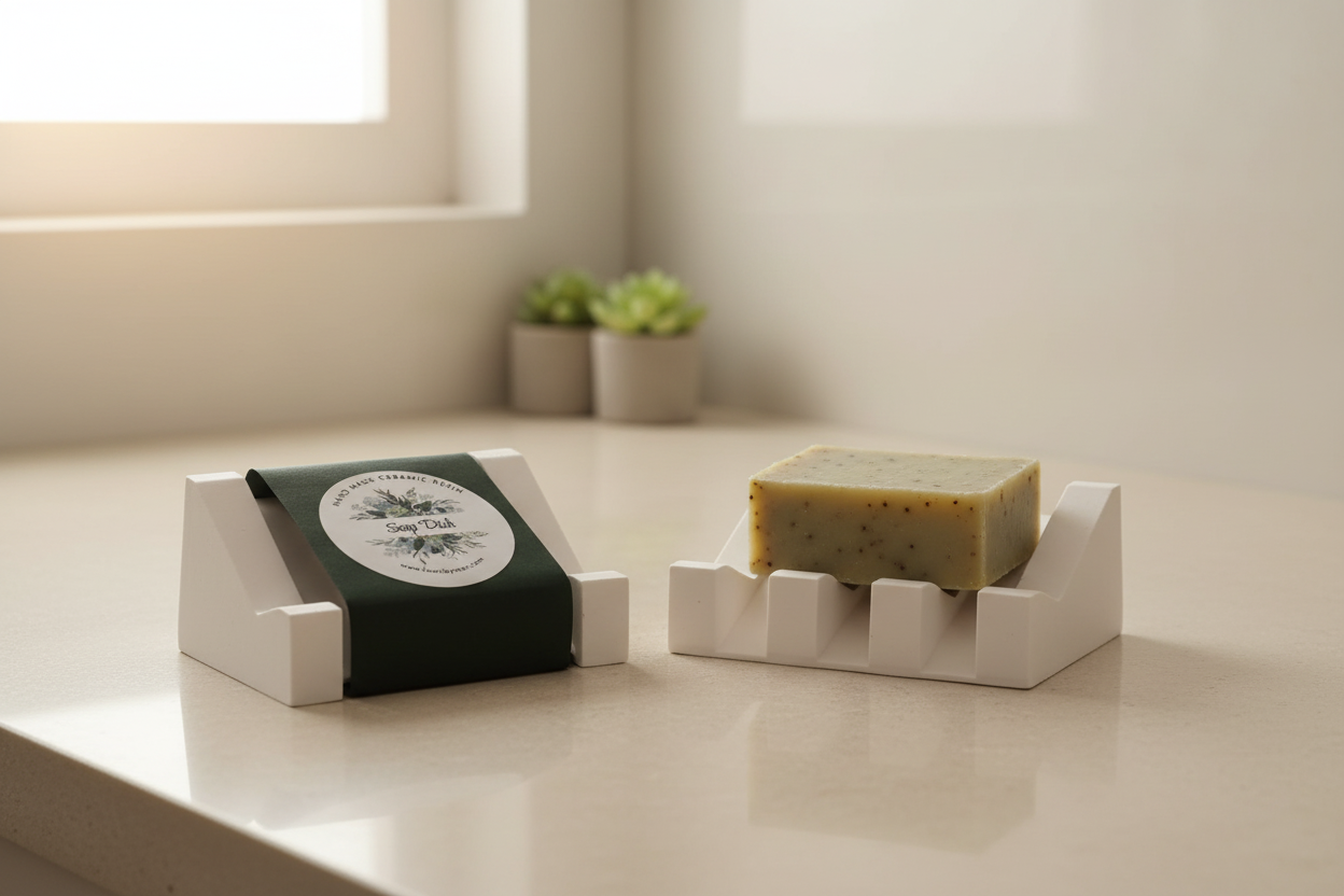 Ceramic Resin Soap Dish