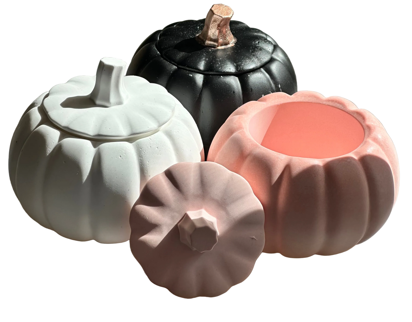 Ceramic Pumpkin Jar