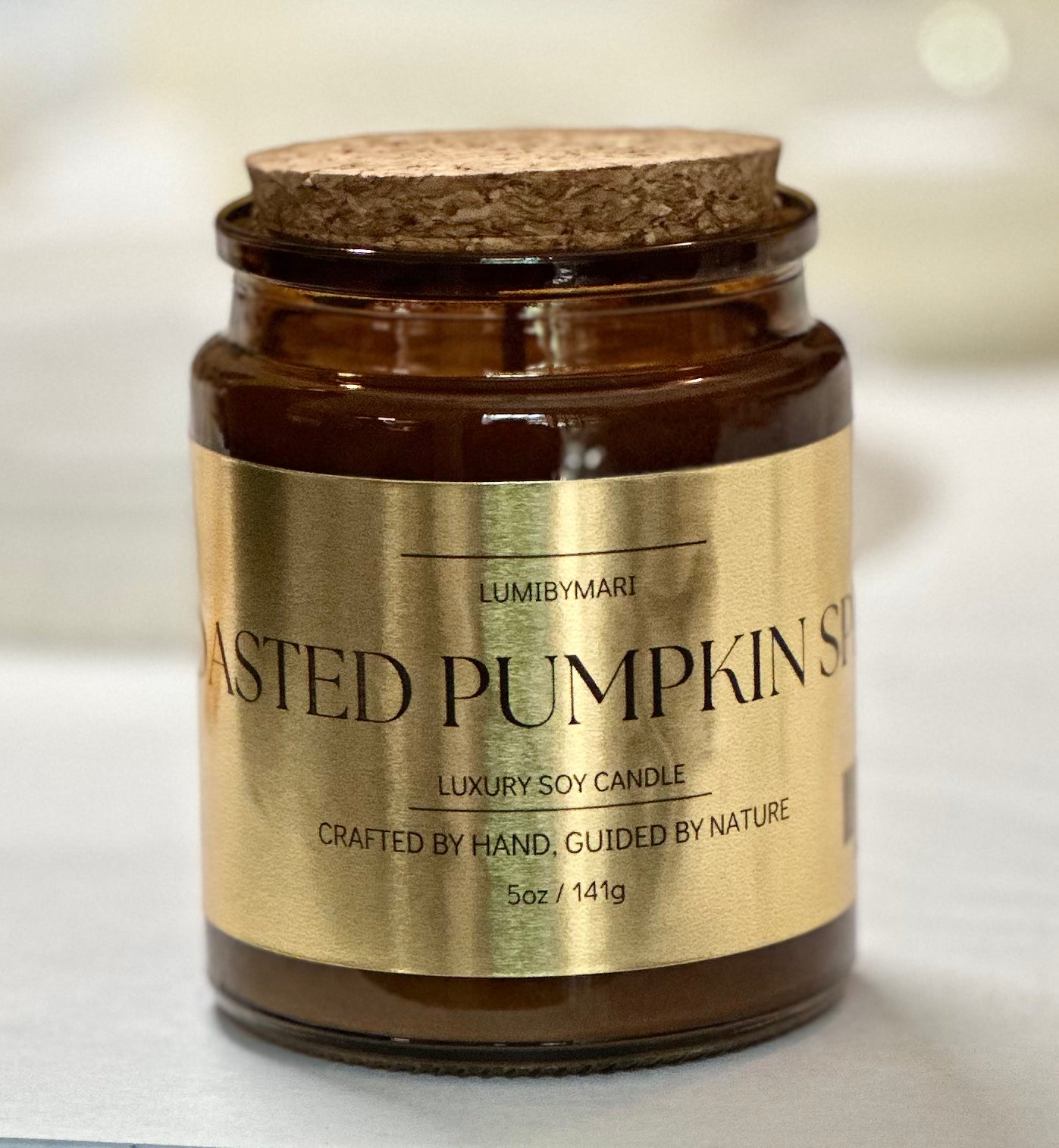 Toasted Pumpkin Spice Soy Candle