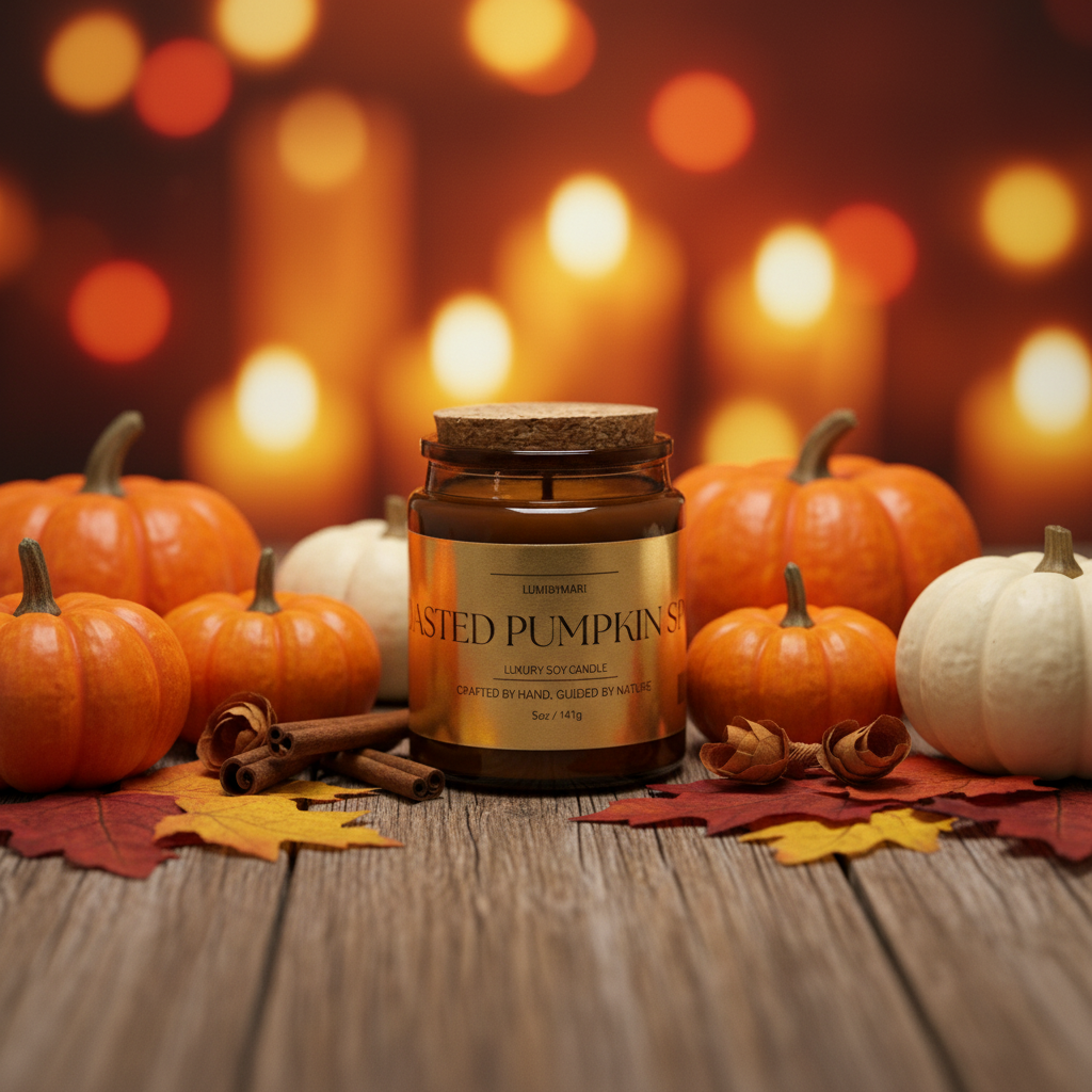 Toasted Pumpkin Spice Soy Candle