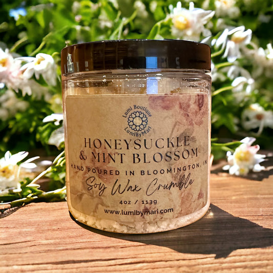Honeysuckle & Mint Blossom Wax Melt Crumble