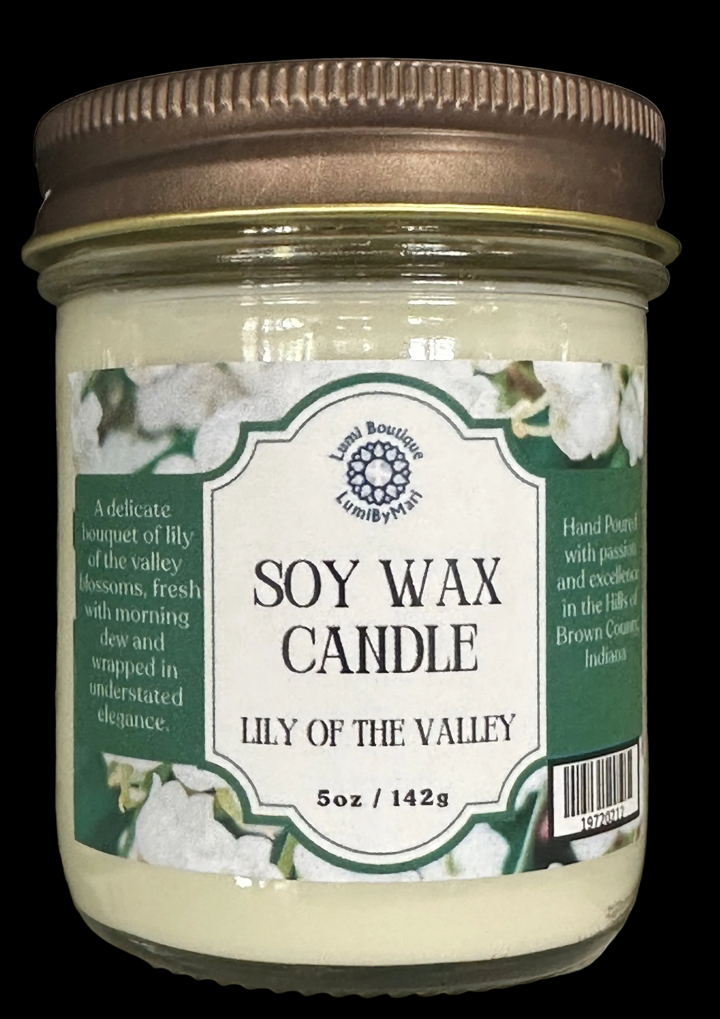 Lily of the Valley Soy Candle 3oz