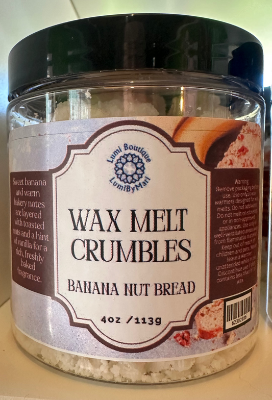 Banana Nut Bread Wax Melt Crumble