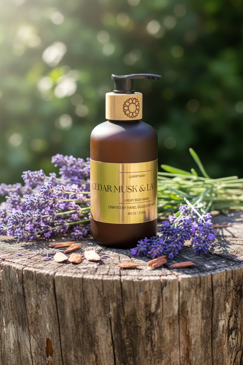 Cedar Musk & Lavender Body Wash