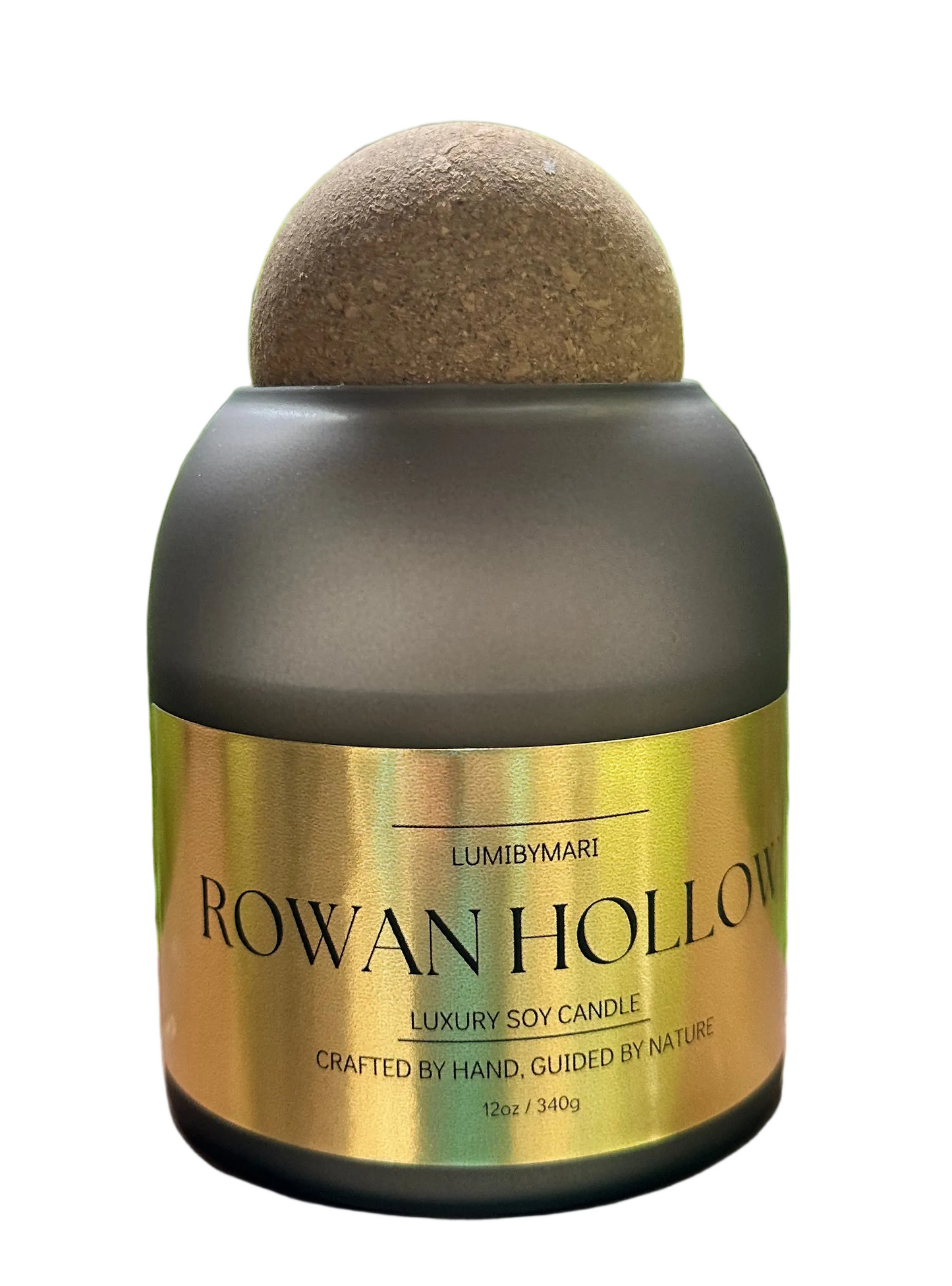 Rowan Hollow Soy Candle - Frosted Grey
