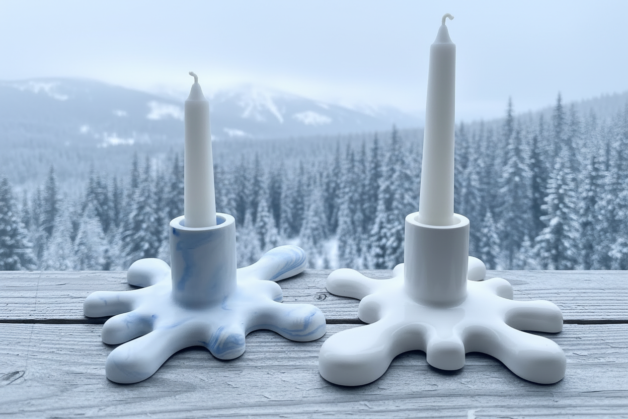 Nordic Taper Candle Holder