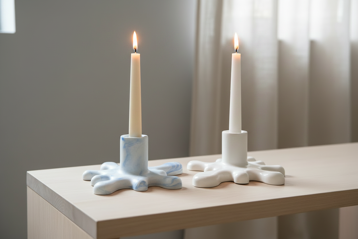 Nordic Taper Candle Holder