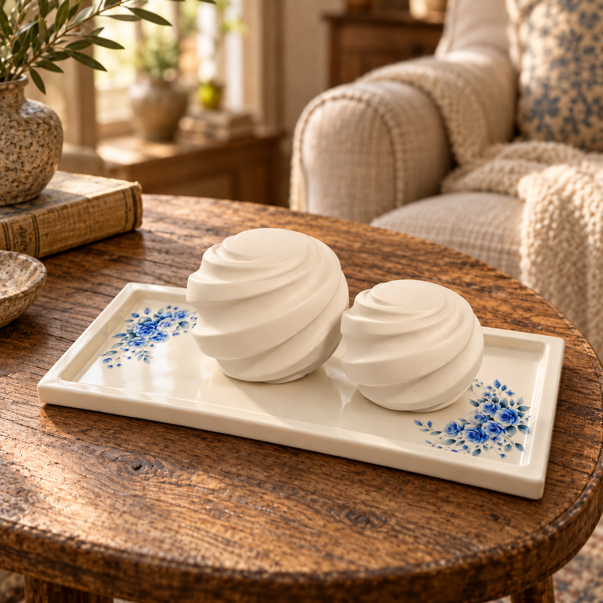 Decorative Candle Tray