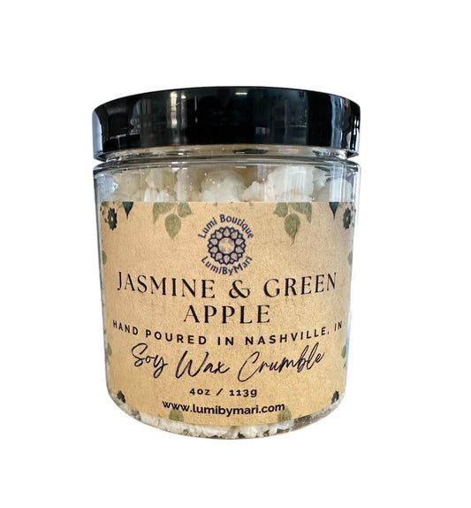 Jasmine & Green Apple Wax Melt Crumble