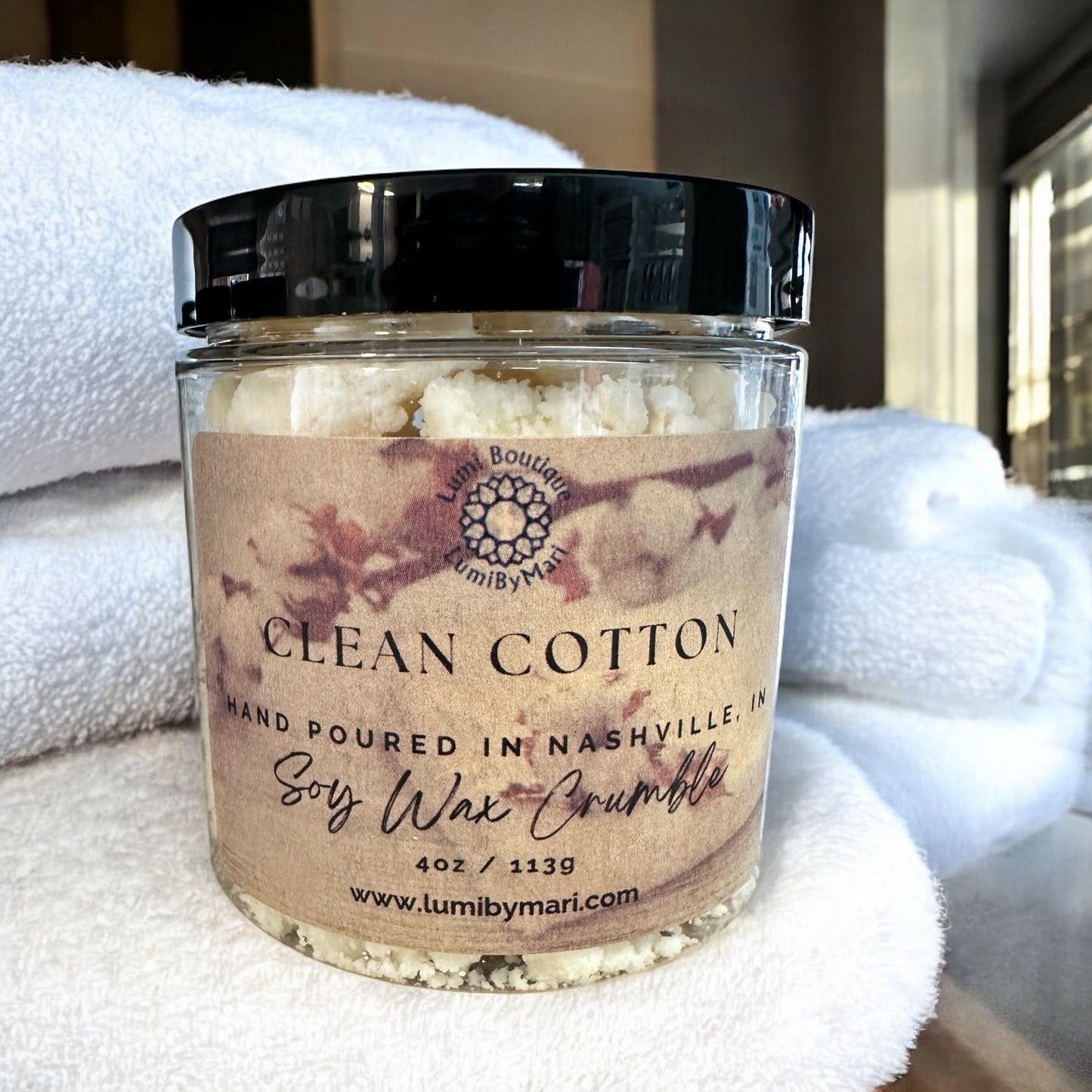 Clean Cotton Wax Melt Crumble