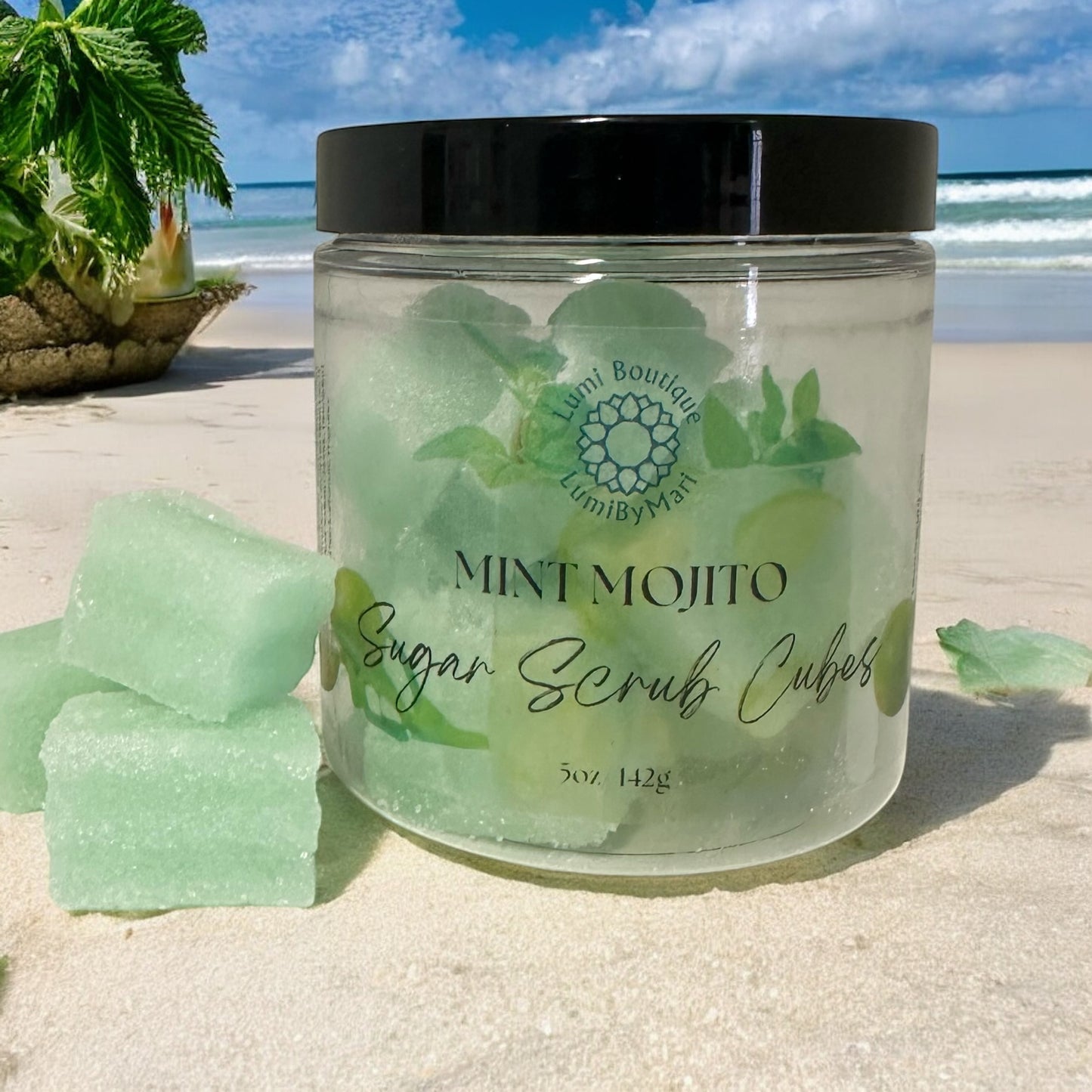 Mint Mojito Sugar Scrub Cubes