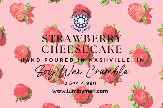 Strawberry Cheesecake Wax Melt Crumble